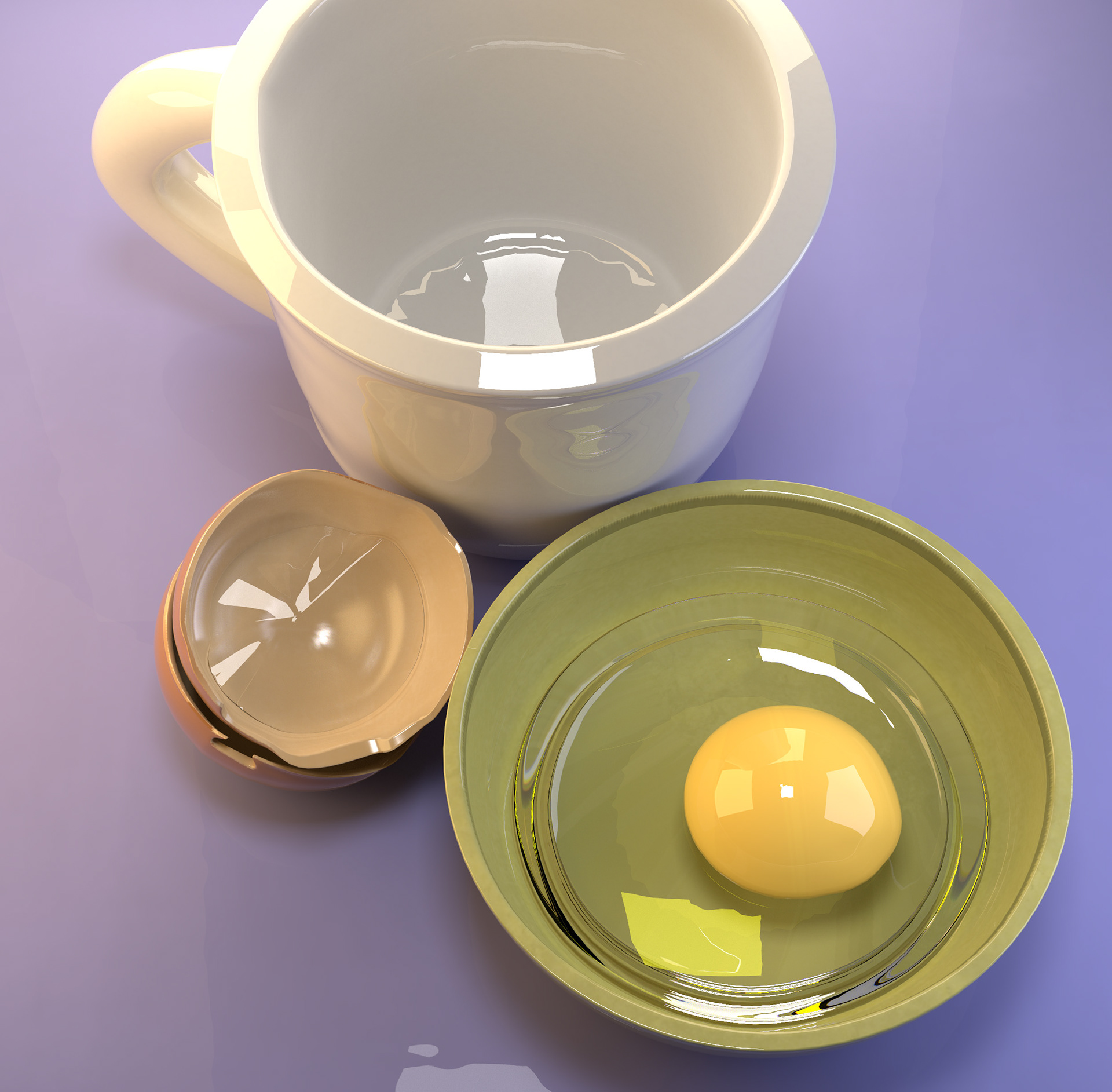 A Classical Morning (Still Life)